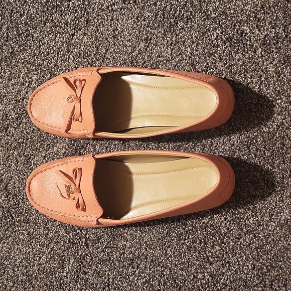 Michael Kors Everett Moccasins in Peach Sz 9.5 - Picture 2 of 11